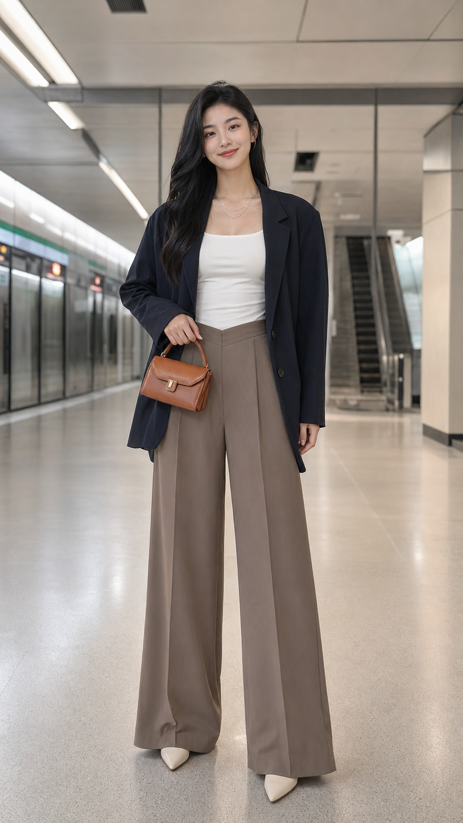 Look 03 連西裝外套都不用脫